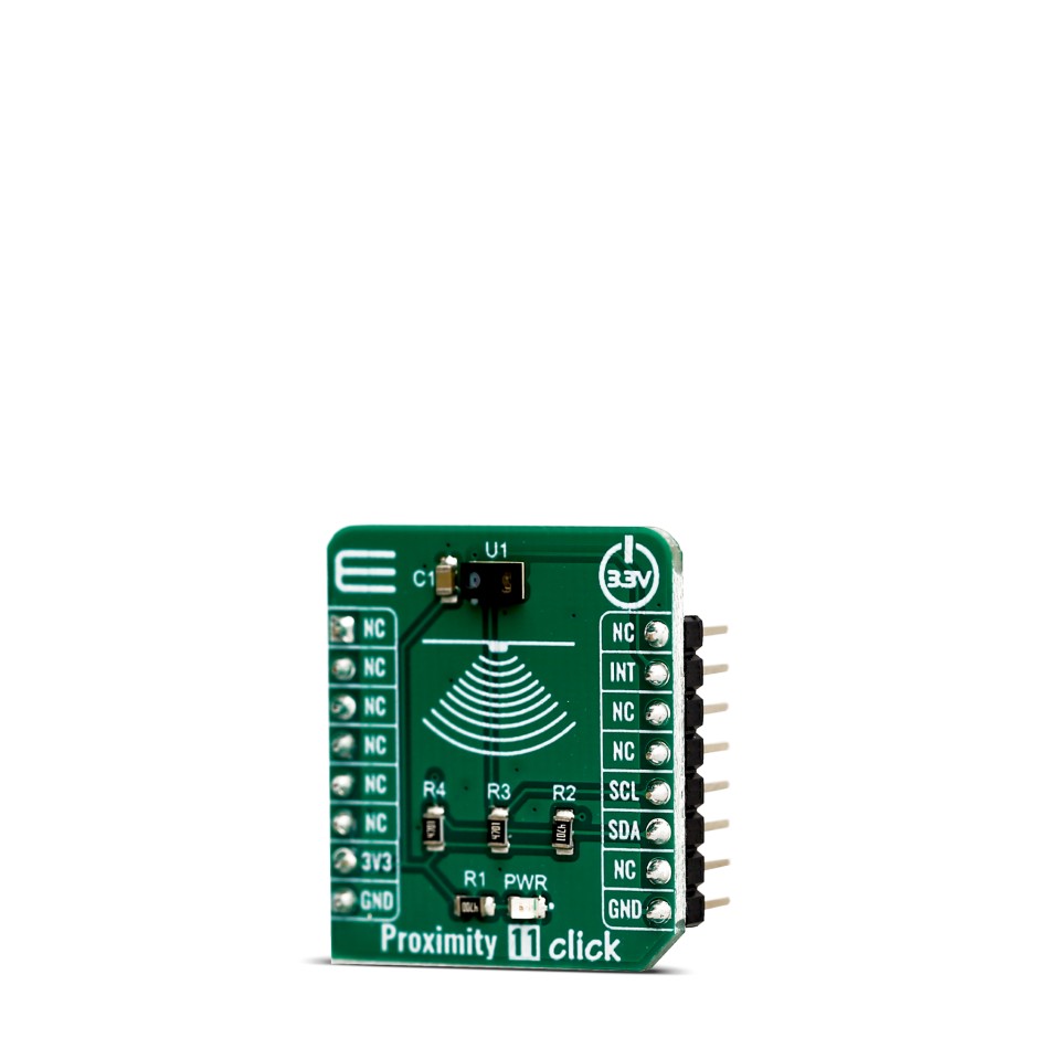 Proximity 11 Click | RPR-0521RS Ambient & Proximity Sensor