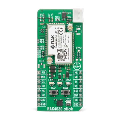 Shop Click Boards Wireless Connectivity LoRa RAK4630 Click Front