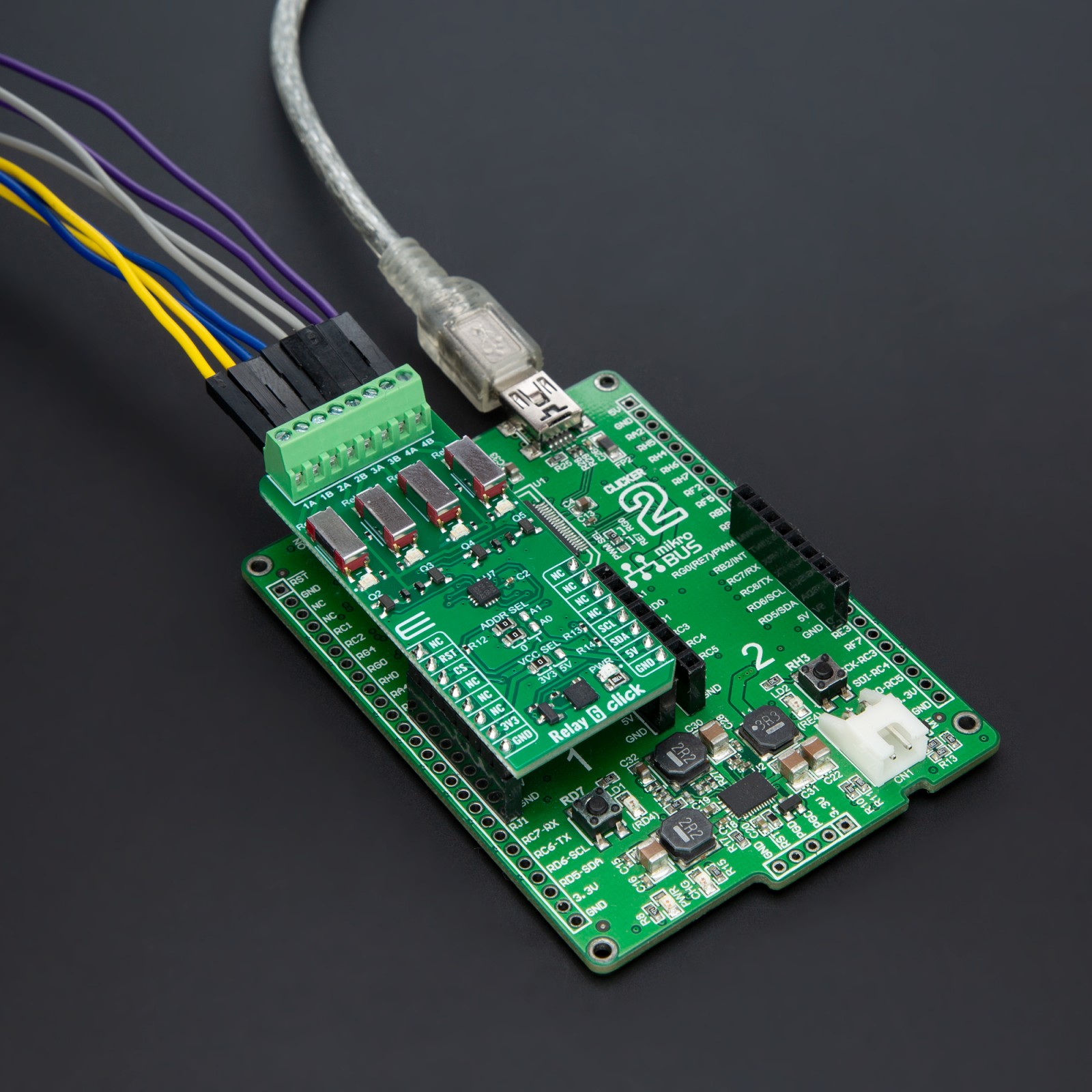 Relay 6 Click with 9913-05-20TR Signal Relay