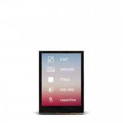 Riverdi Display 2.8" Cap front