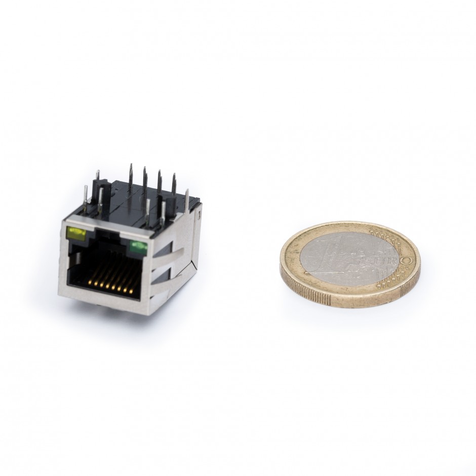 RJ45 Jack with LEDs