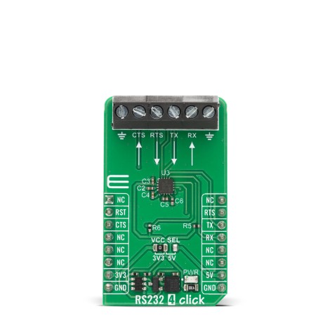 Shop Click Boards Interface RS232 RS232 4 Click Front