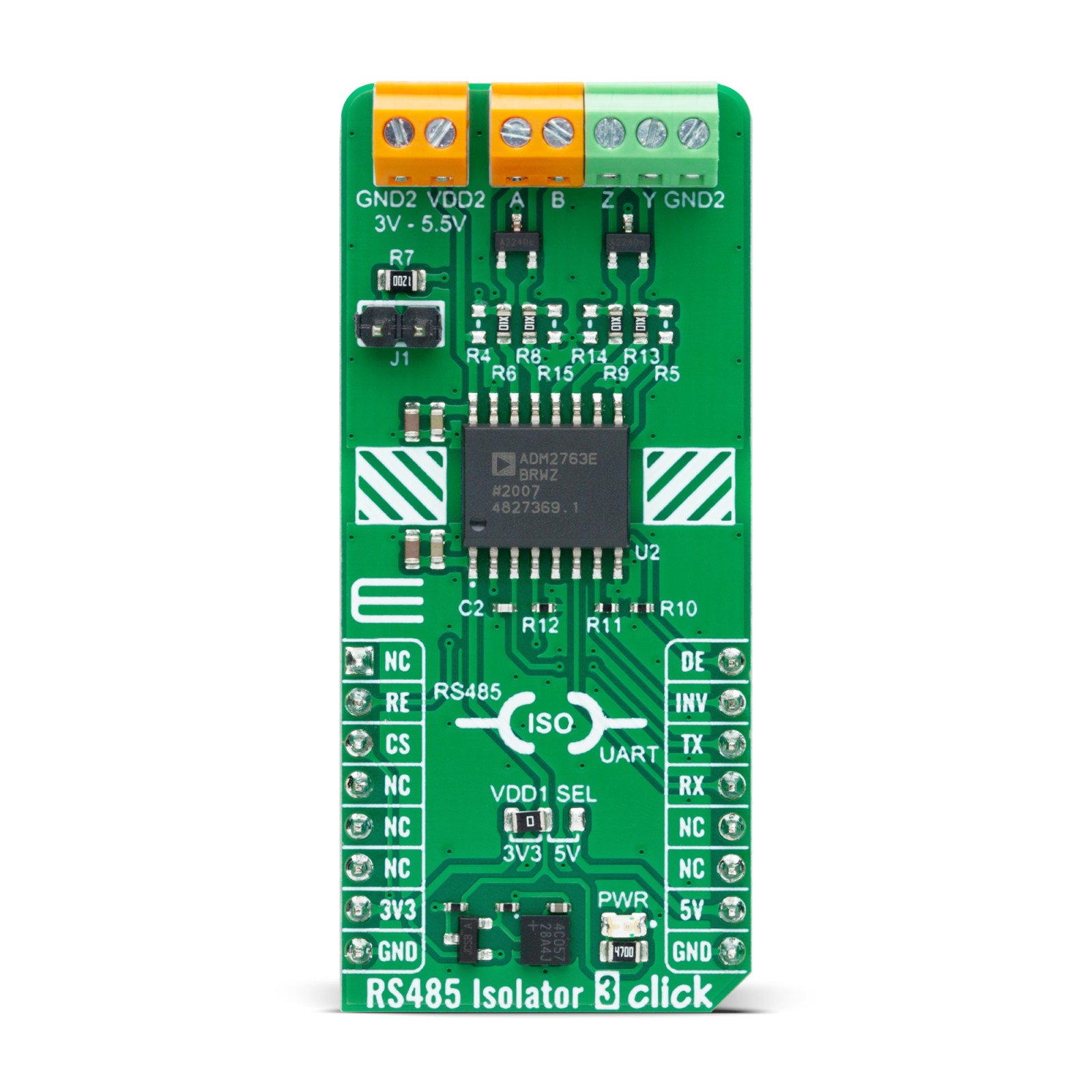 RS485 Isolator 3 Click