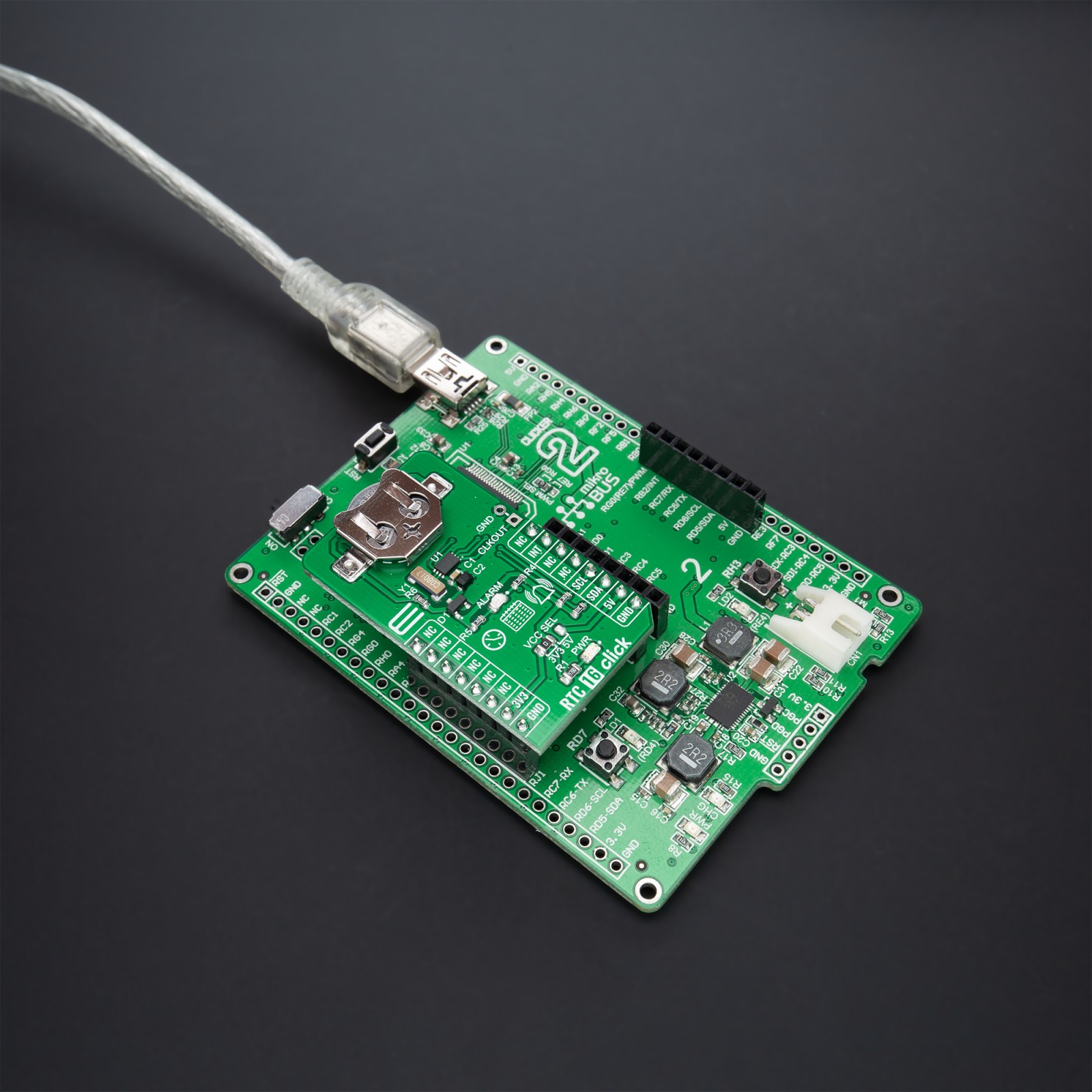RTC 16 Click with BU9873 Real-Time Clock