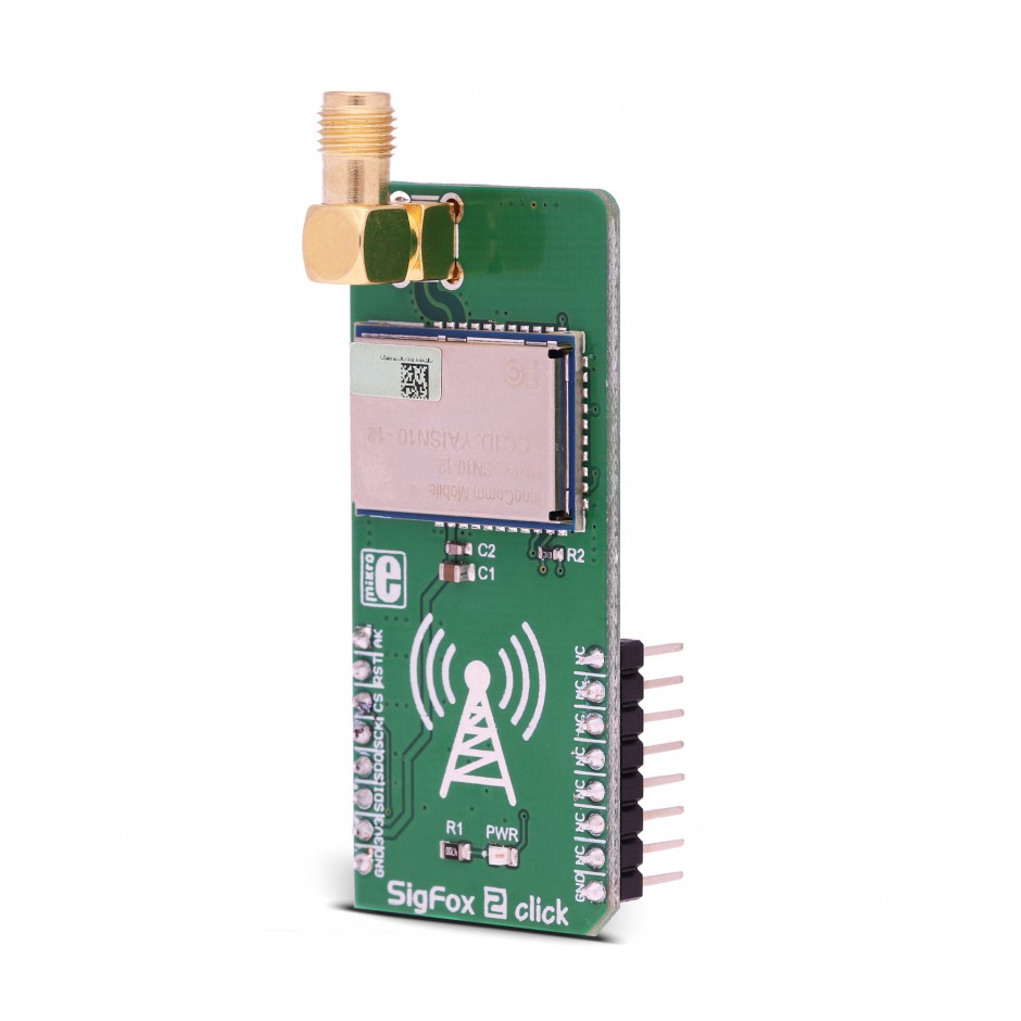 SigFox 2 Click with SN 10-12 Module