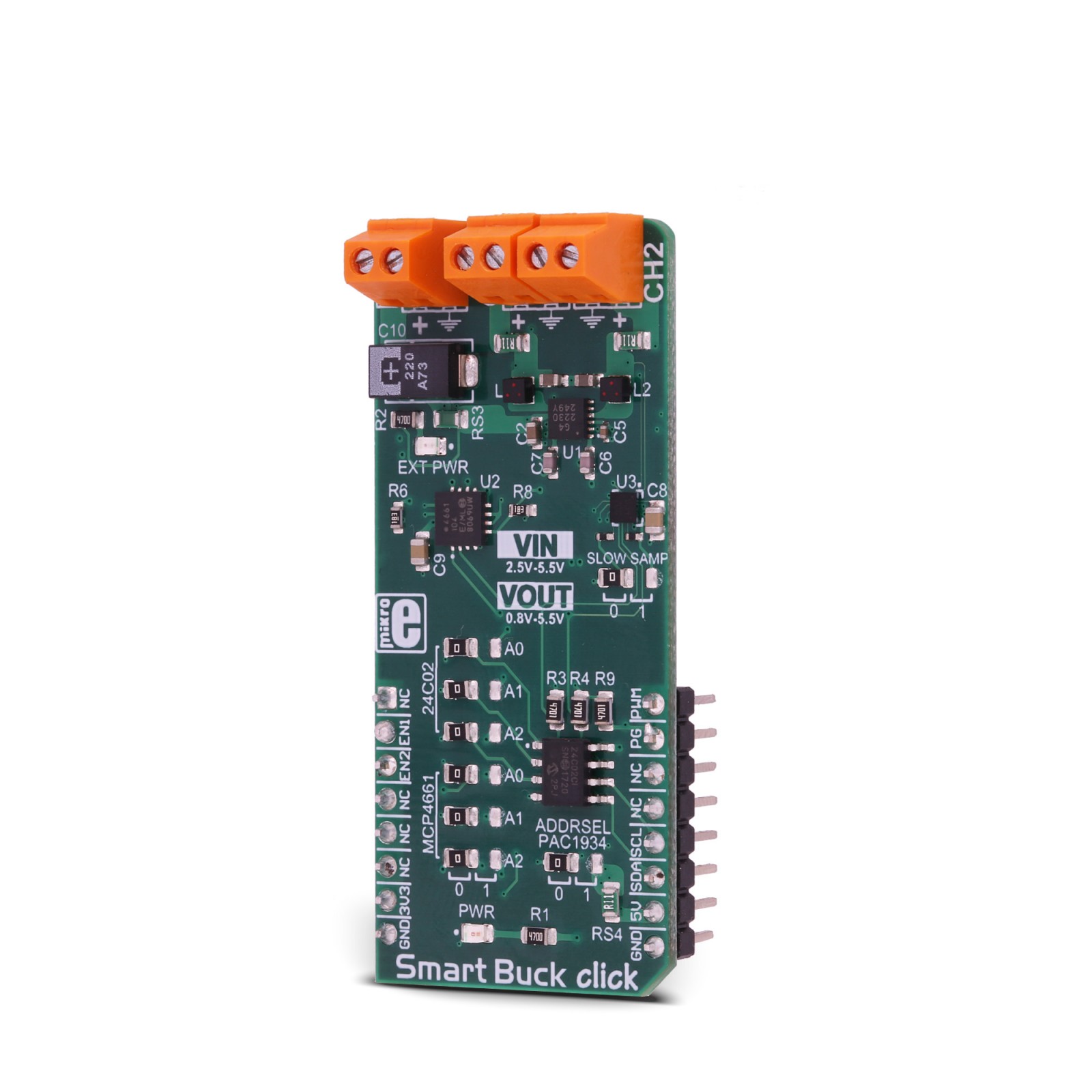 MIC2230 Buck Converter | Smart Buck Click