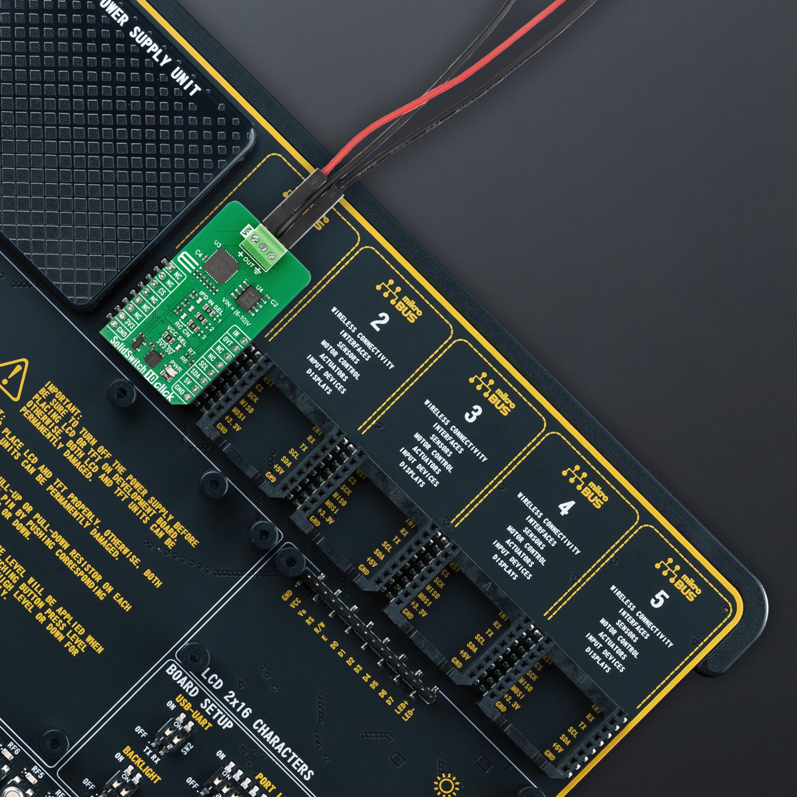 SolidSwitch 10 Click - Low-Side Smart Load Switch | MIKROE-6864