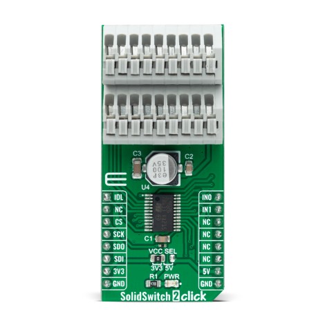 Click2switch Image SolidSwitch 2 Click with L9026 Solid-State Relay