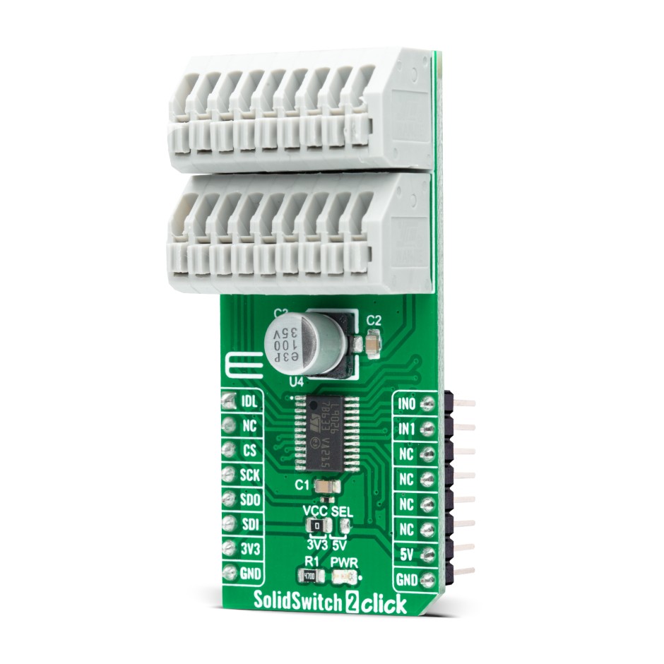Click2switch Image SolidSwitch 2 Click with L9026 Solid-State Relay