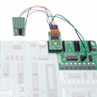 SPI Isolator click — board with ADuM4154 digital isolator