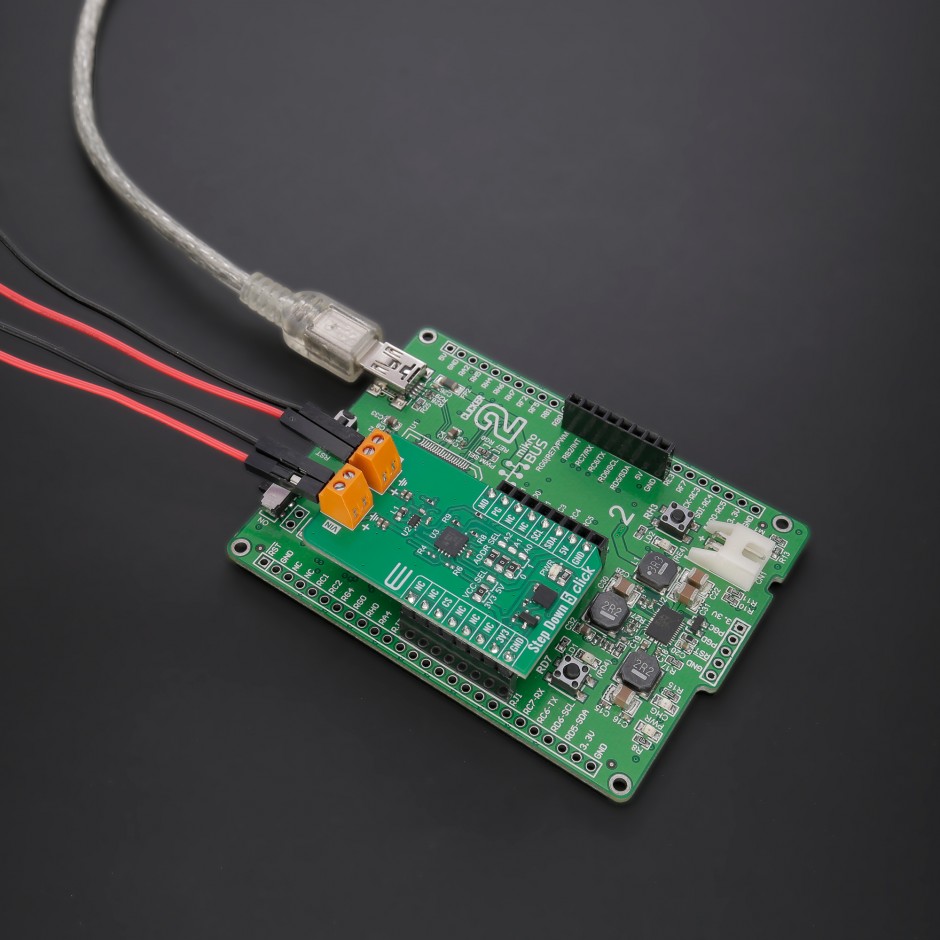 TPS628510 Step-Down Converter Board | Step Down 5 Click