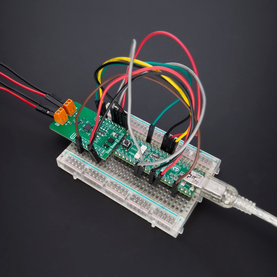 TPS628510 Step-Down Converter Board | Step Down 5 Click