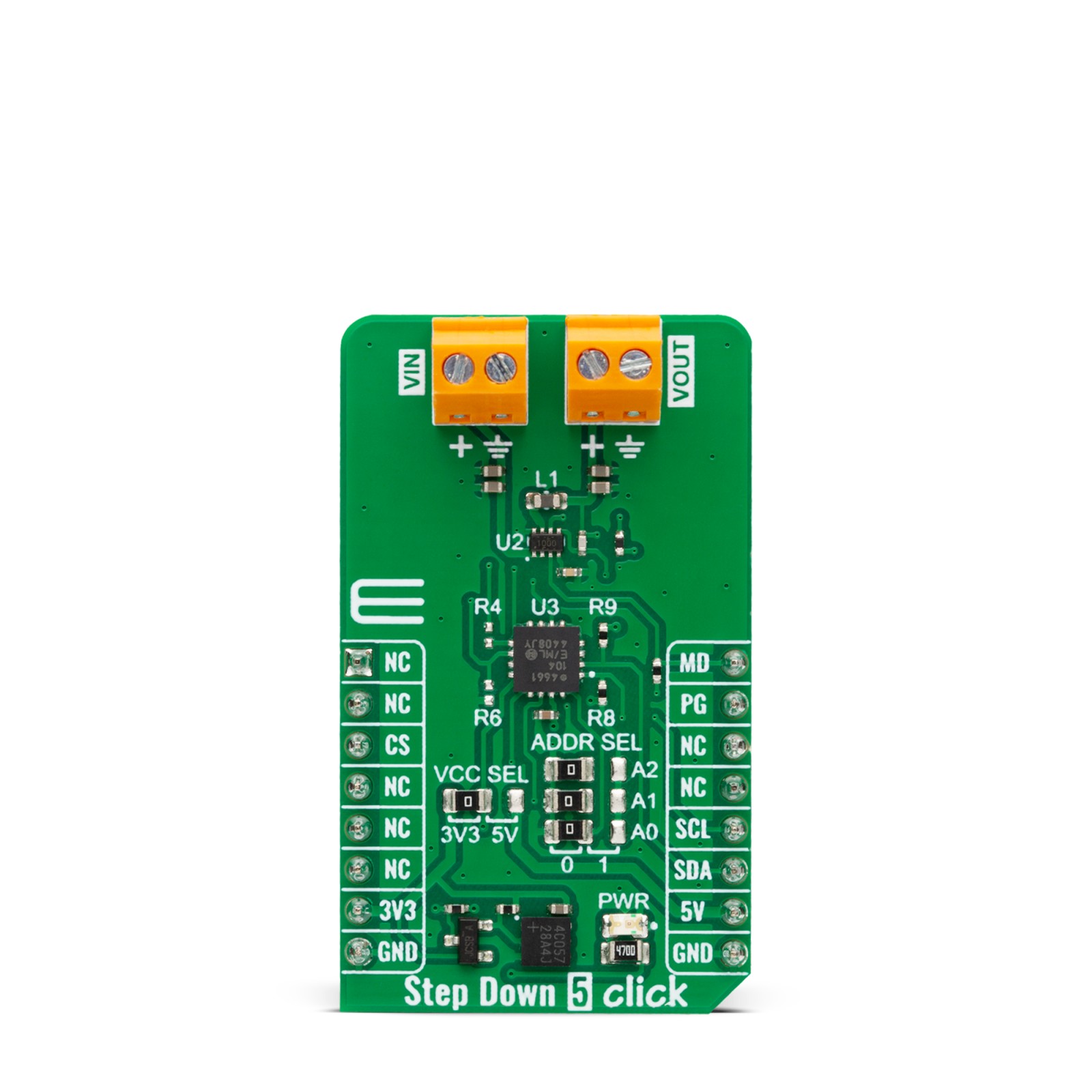 TPS628510 Step-Down Converter Board | Step Down 5 Click