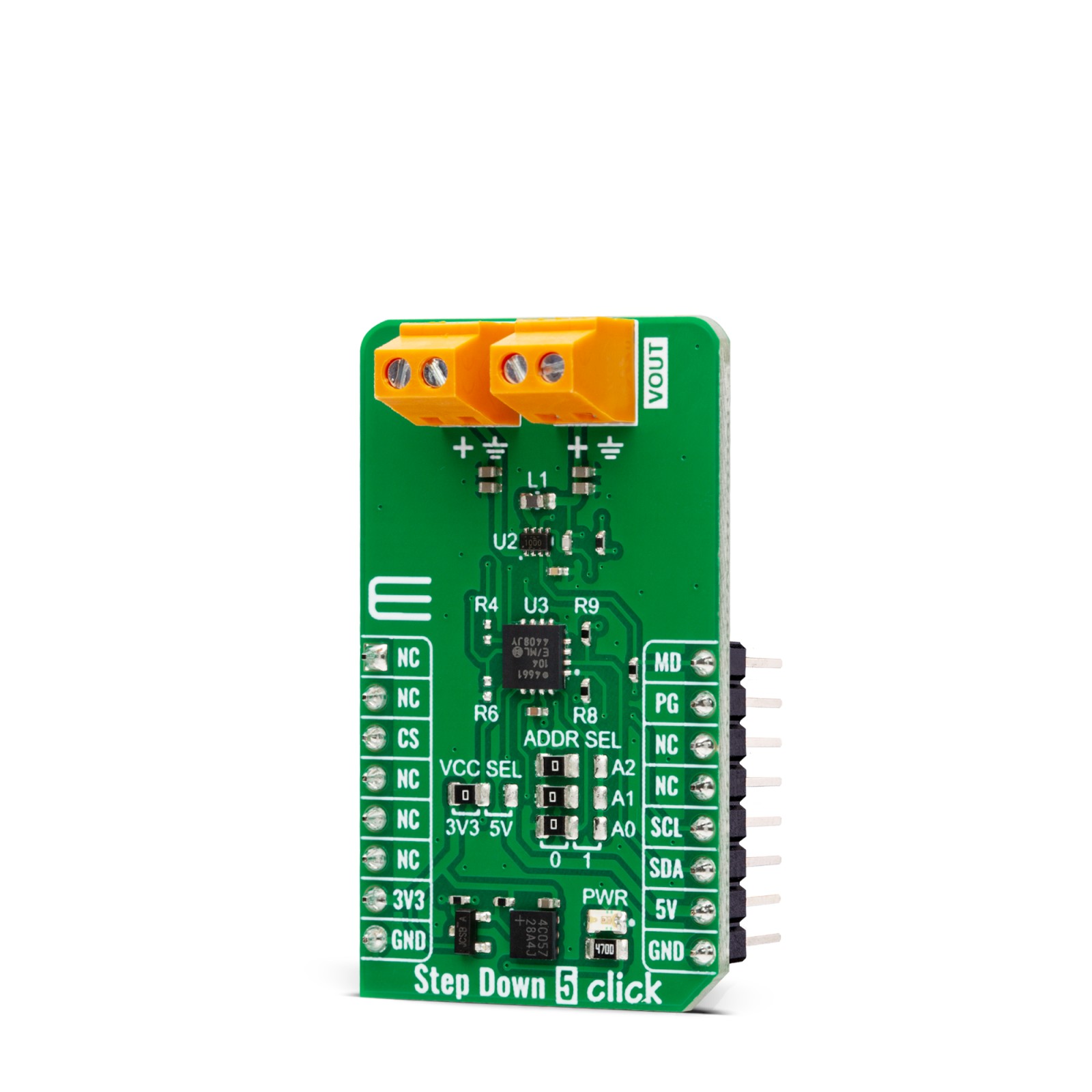 TPS628510 Step-Down Converter Board | Step Down 5 Click
