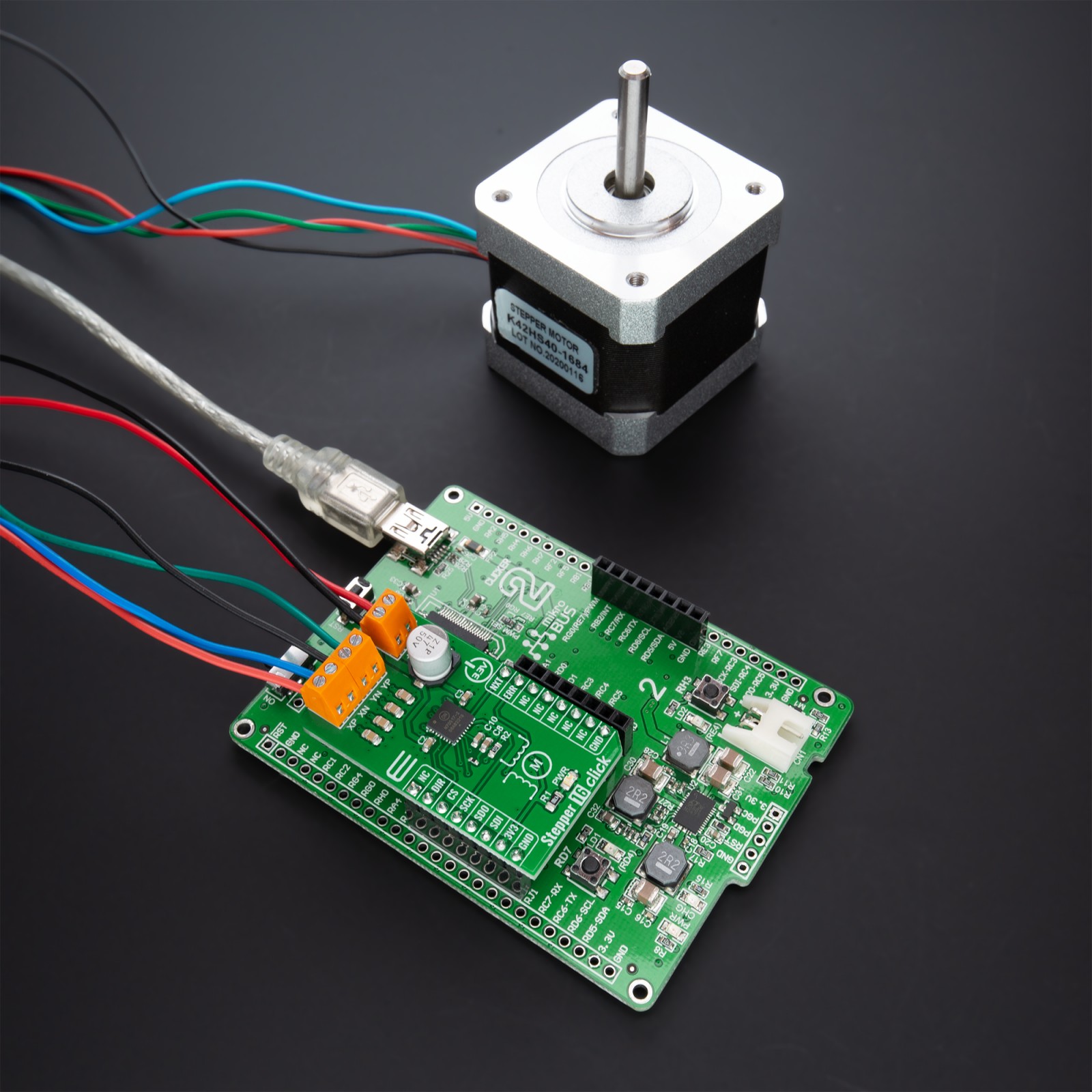 Stepper 16 Click