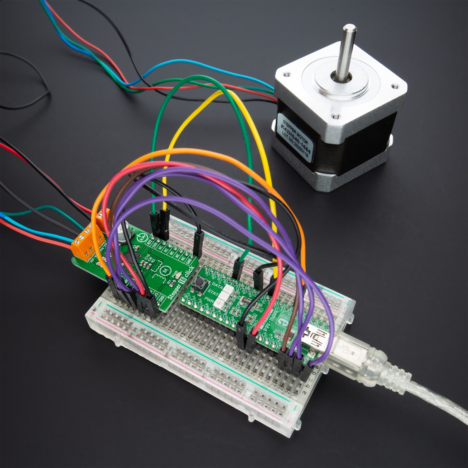 Stepper 16 Click