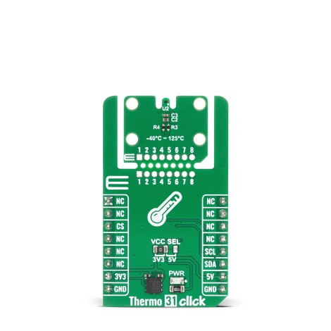 Thermo 31 Click - ±0.1°C Temperature Sensor | MIKROE-6902