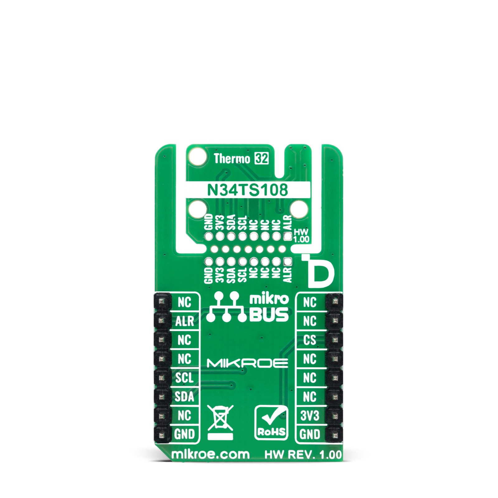 Thermo 32 Click - Thermal Alert Sensor | MIKROE-6941