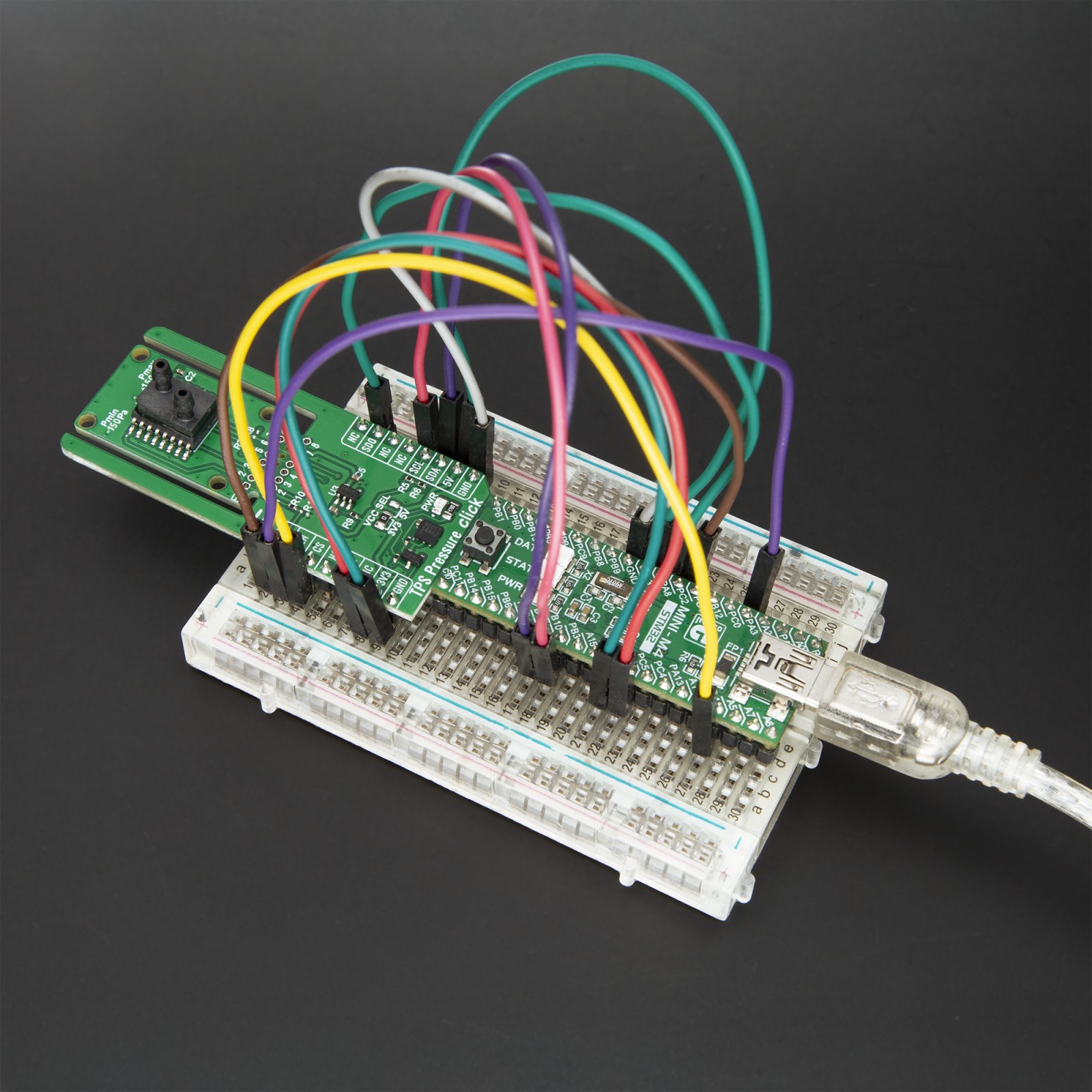 Click Tps TPS Pressure Click - 150PD - ±150Pa Pressure Sensor | MIKROE-6923